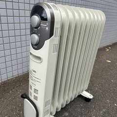 山善 オイルヒーター 14年製　中古品