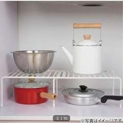 ニトリ　スライド収納棚の画像