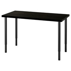 最終値下げ、早い者勝ち！送料込み 美品！IKEAデスク 60x120