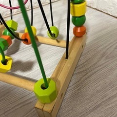 IKEA ビーズコースター ルーピング 知育玩具 おもちゃ MULA 知育おもちゃ
の画像