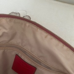 クリスマスプレゼントにおすすめ　本物COACH   バッグ　本革　ピンクの画像