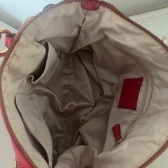 クリスマスプレゼントにおすすめ　本物COACH   バッグ　本革　ピンクの画像