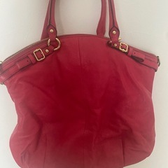 クリスマスプレゼントにおすすめ　本物COACH   バッグ　本革　ピンクの画像