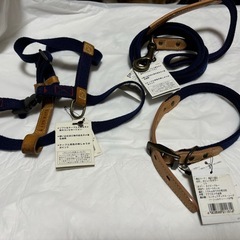 小型犬用リード首輪ハーネス10kgまで