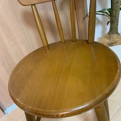 木製　椅子　アンティークの画像