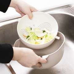 ザル&ボウル　セットの画像