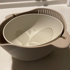 ザル&ボウル　セットの画像