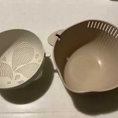 ザル&ボウル　セットの画像
