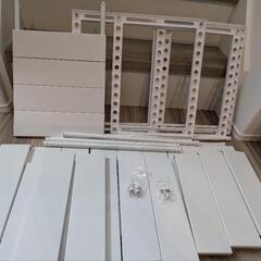 受け渡し決定【一部新品】ニトリ 2つセット シンク下伸縮ラック(...