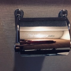 ステンレス　トイレットペーパーホルダー