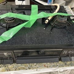 102264ガラストップ大阪ガステーブル、ガスコンロ