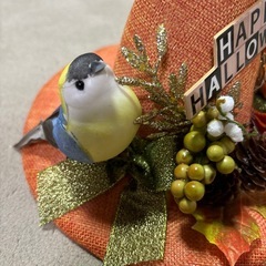 ハロウィン　帽子　飾りの画像