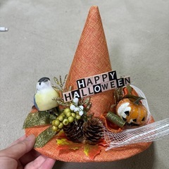 ハロウィン　帽子　飾りの画像