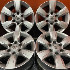トヨタ 150系ランクルプラド 中期 純正ホイール 17インチ 4本 7.5