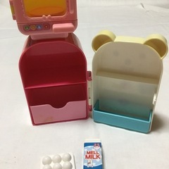 メルちゃん冷蔵庫レンジの画像