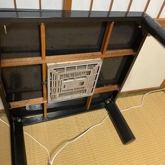 【商談済】リバーシブルこたつ机75×75の画像
