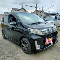 激安！ダイハツムーヴカスタムX ナビテレビ スマートアシストの画像