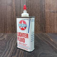 オイル缶 Vintage Derby Lighter Fluid...