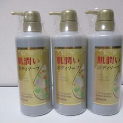 G∀120 ボディーソープ アロエ本舗 肌潤 500mL×3本セ...