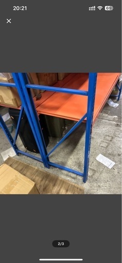 引取限定　パレットラック 組立 棚 棚倉庫 物置 コンテナ テント倉庫 倉庫荷物ラック 30セット