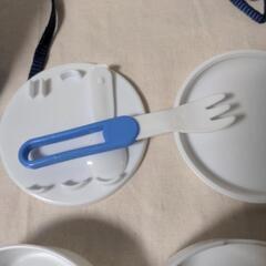 子供用 水筒&お弁当箱 3個セット 未使用の画像