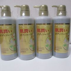 G∀157 ボディーソープ アロエ本舗 肌潤 500mL×4本セ...
