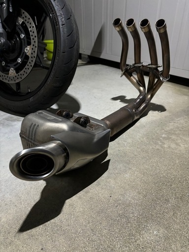 ZX-25R 純正マフラー　美品