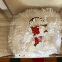 フランス人形 白ドレス お人形さん レトロの画像