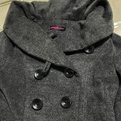 コート　グレーの画像