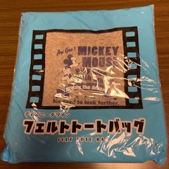 未使用ディズニーフェルトトートバッグ