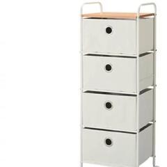 フランフラン ファブリック チェスト4段

収納の画像