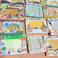 立川 テディベア フォトスタンド 写真立て レトロ クマさん くま写真立ての画像