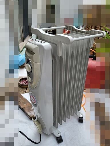 手渡しのみ/発送不可/オイルヒーター/TEKNOS製/タイマー付き/赤ちゃんに最適