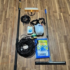 日曜大工セット(外壁のコケ落とし)