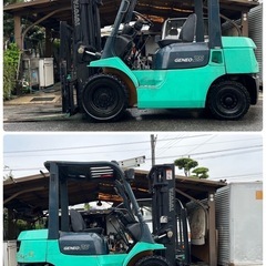 トヨタ　TOYOTA フォークリフト　7FD25 軽油　ディーゼル　最大荷重2450kg　最大揚高3000kg GENEO 25の画像
