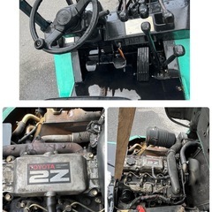トヨタ　TOYOTA フォークリフト　7FD25 軽油　ディーゼル　最大荷重2450kg　最大揚高3000kg GENEO 25の画像