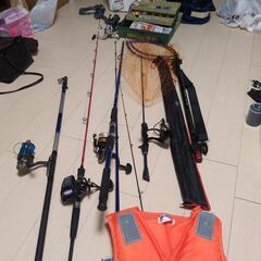 釣具一式の画像