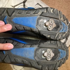 最終値下げ　
SHIMANO（シマノ）シューズとペダル（SPD専用）➕サイコン の画像
