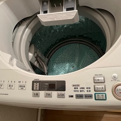 10/31本日 洗濯機 SHARP ES-GV90R-N 2015製 の画像