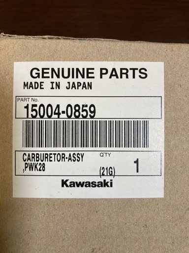 カワサキ純正PWK28　made in Japan
