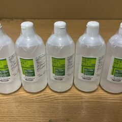 KE0012　大洋製薬 化粧水用 HG 精製水 500ml　5本まとめ売りの画像