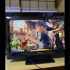 液晶テレビ、TOSHIBA、東芝、REGZA、テレビの画像
