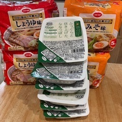 コープ　インスタントラーメン、パックご飯