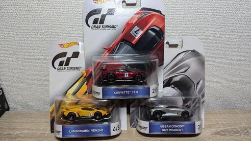 激レア 廃盤品 グランツーリスモ ホットウィール3台セット