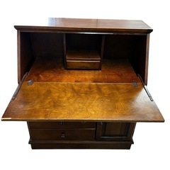 NO.1865 《美品》ライティングビューロー 学習机 デスク 木製 キャビネット 家具 中古の画像