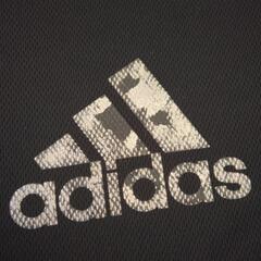 長袖Tシャツ　ロンT②　150　黒　adidas　アディダスの画像