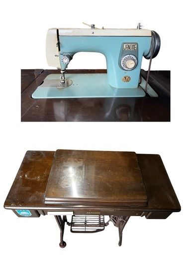 NO.1866 JANOME ジャノメ ミシン 工業用ミシン ミシン アンティーク 中古 ジャンク品