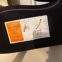 【10/31迄】美品 チャイルドシート 椅子 車の画像