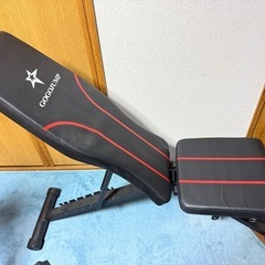 トレーニングベンチ　可変式 ダンベル 20kg × 2個