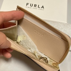[フルラ] キーケース CAMELIA KEYCASE ZIP AROUND ピンク　プレゼント　クリスマス　誕生日 FURLAの画像